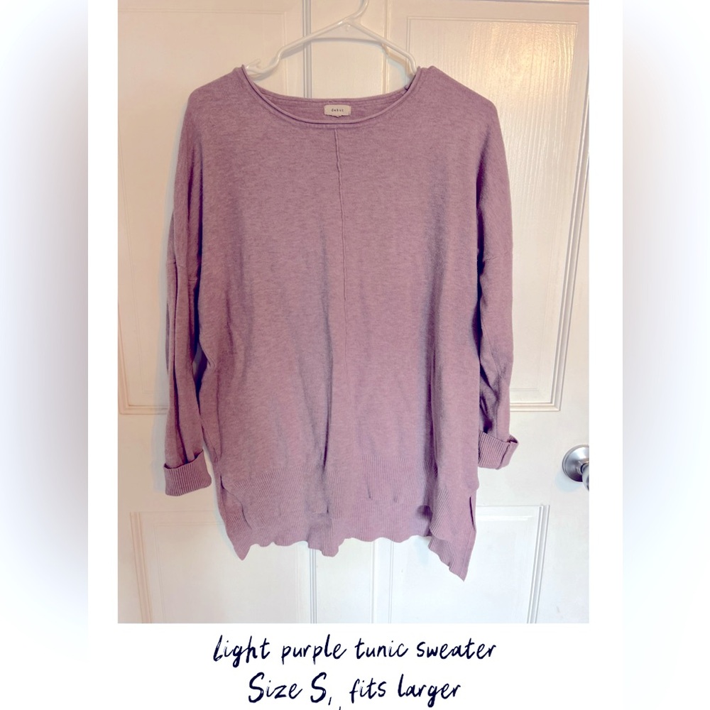 Tunic sweater